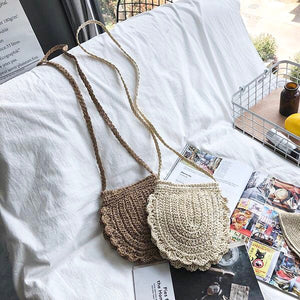 Rattan Lace Beach Bag - Boho Bug