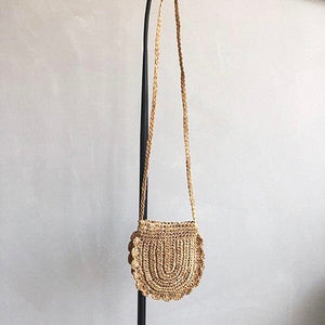 Rattan Lace Beach Bag - Boho Bug