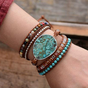 Oceanstone Bracelet - Boho Bug
