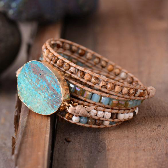Oceanstone Bracelet - Boho Bug