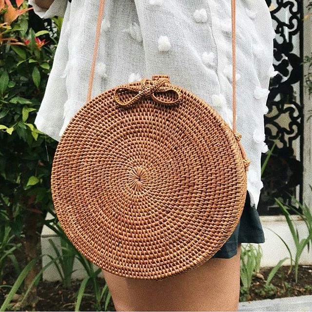 Bali Island Rattan Bag - Boho Bug