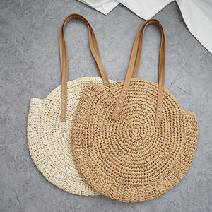 Bali Rattan Tote Bag - Boho Bug
