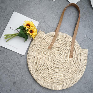 Bali Rattan Tote Bag - Boho Bug
