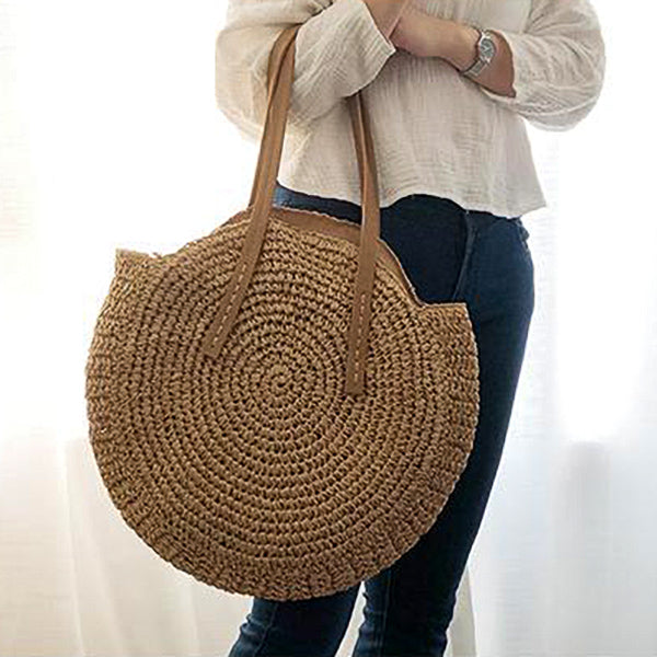 Bali Rattan Tote Bag - Boho Bug