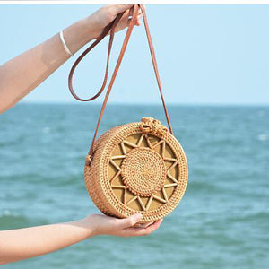Natural Star Rattan Bag - Boho Bug