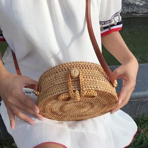 Natural Star Rattan Bag - Boho Bug